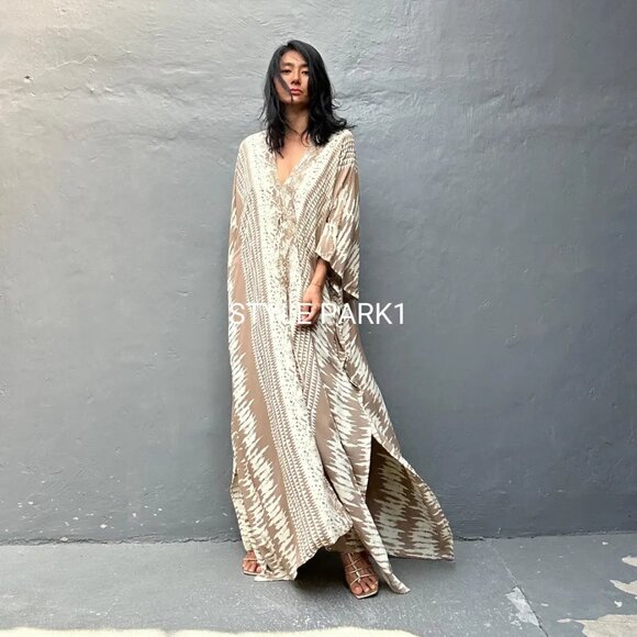 STYLE PARK KAFTAN DRESS - ONE SIZE - BNWT - Picture 5 of 10